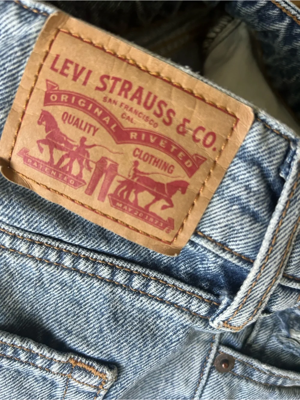 Levi’s Superlow Loose Wide-Leg Distressed Jeans Y2K inspired W24 L32